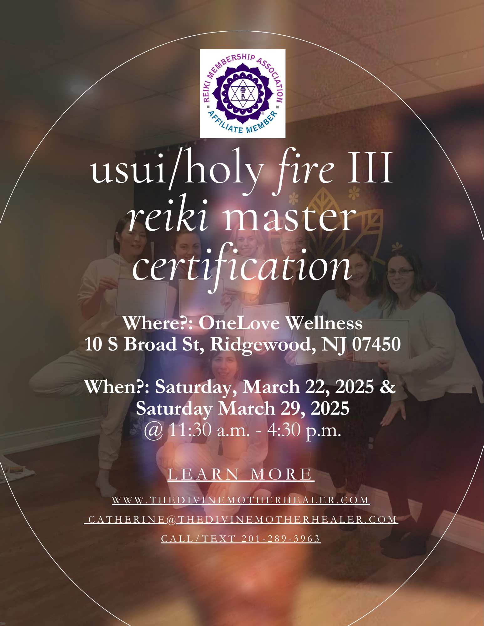 reiki master training